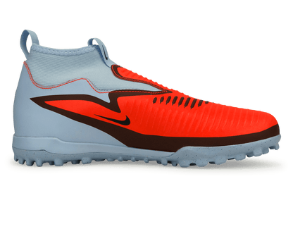 Nike Kids Phantom 6 High Academy TF Royal Tint/Bright Crimson