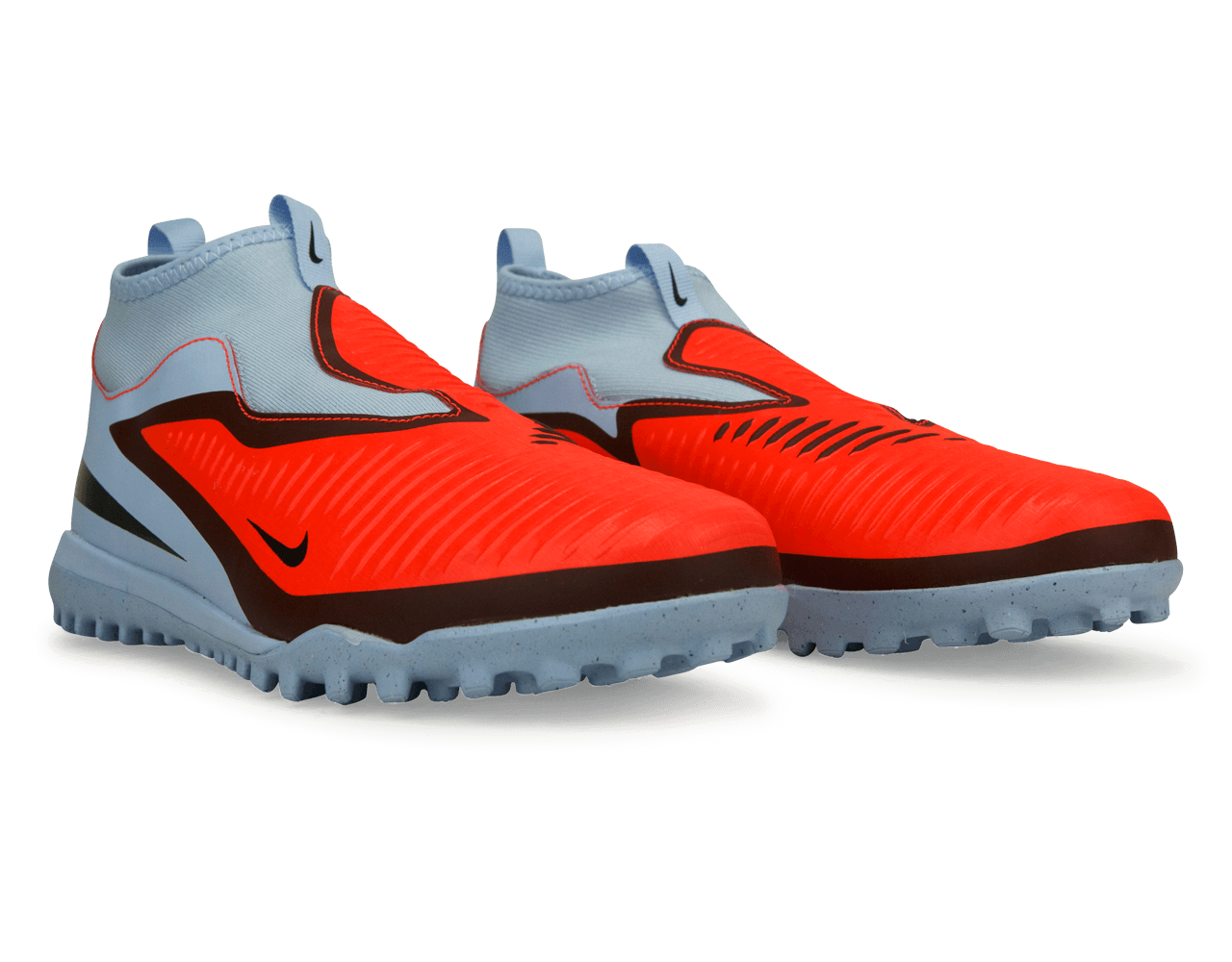 Nike Kids Phantom 6 High Academy TF Royal Tint/Bright Crimson