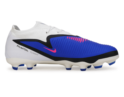 Nike Kids Phantom 6 Low Pro FG/MG Racer Blue/Pink Blast