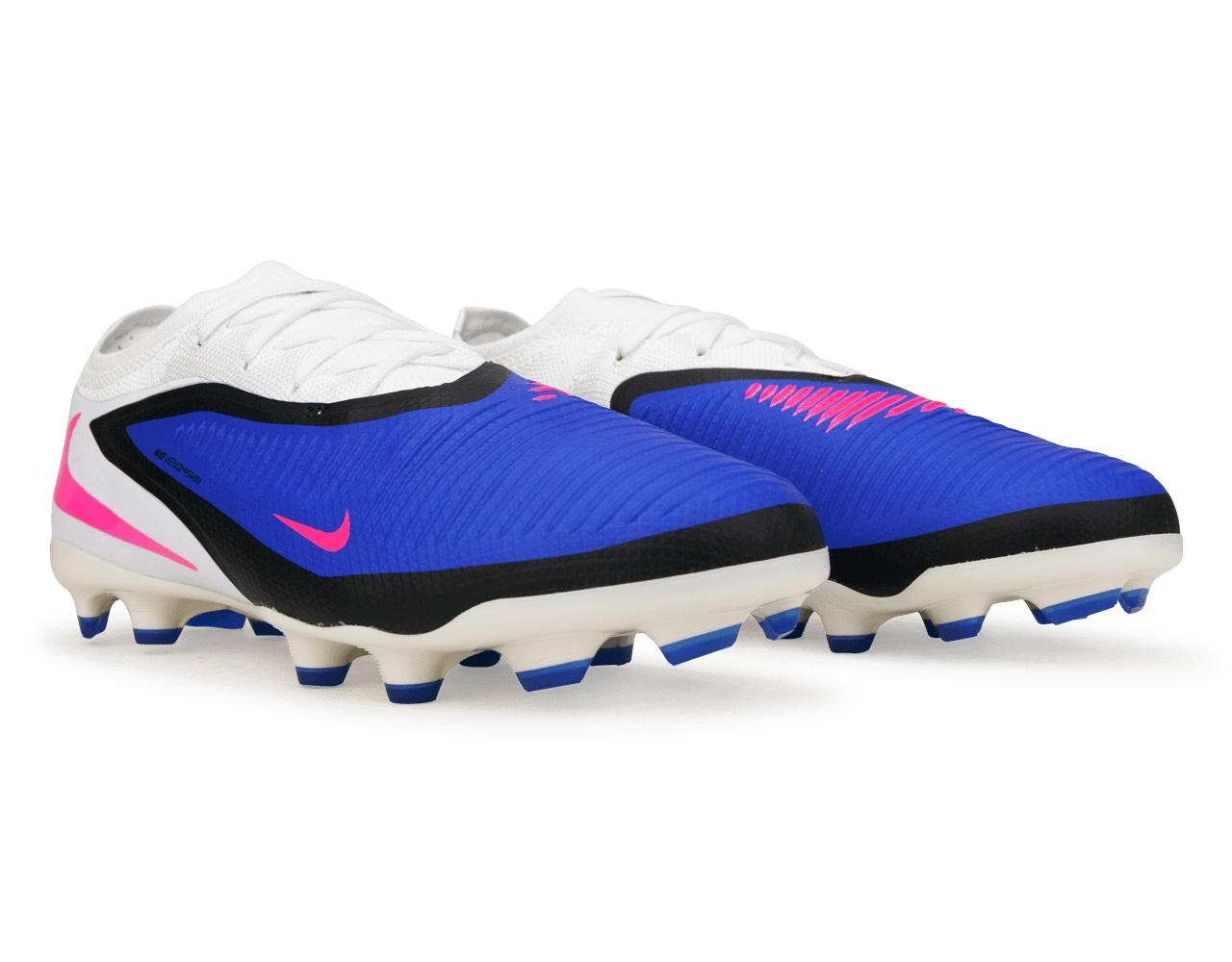 Nike Kids Phantom 6 Low Pro FG/MG Racer Blue/Pink Blast