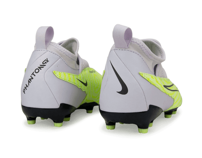Nike Kids Phantom GX Academy DF FG/MG Volt/Grape