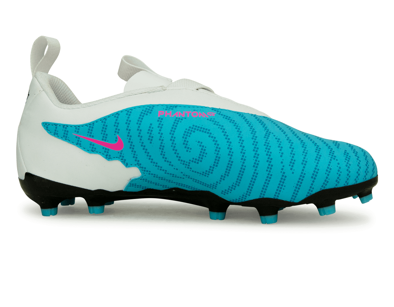 Nike Kids Phantom GX Academy FG/MG Baltic Blue/Pink Blast