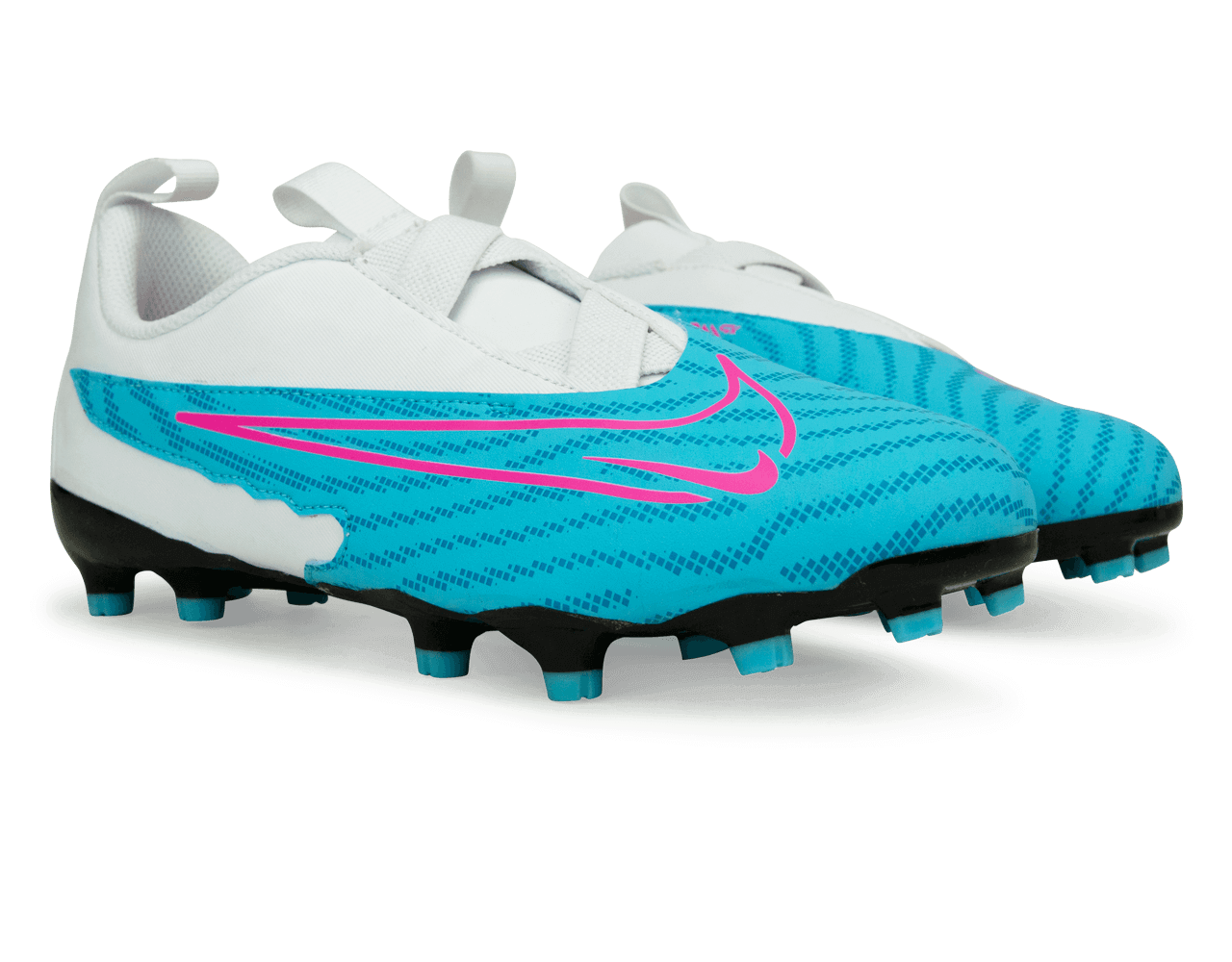 Nike Kids Phantom GX Academy FG/MG Baltic Blue/Pink Blast