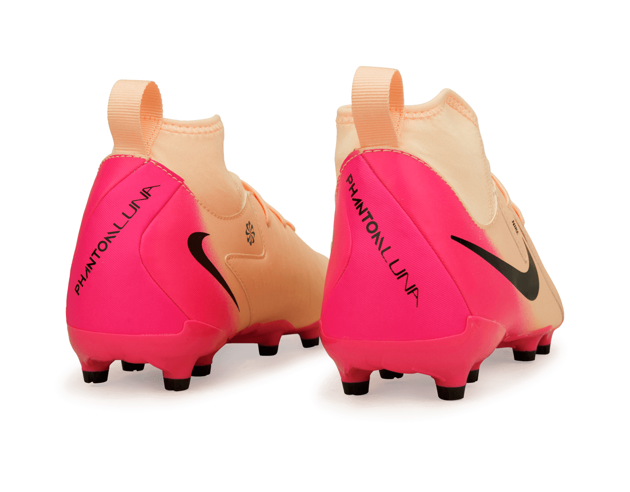 Nike Kids Phantom Luna II Academy FG/MG Crimson Tint/Pink Blast