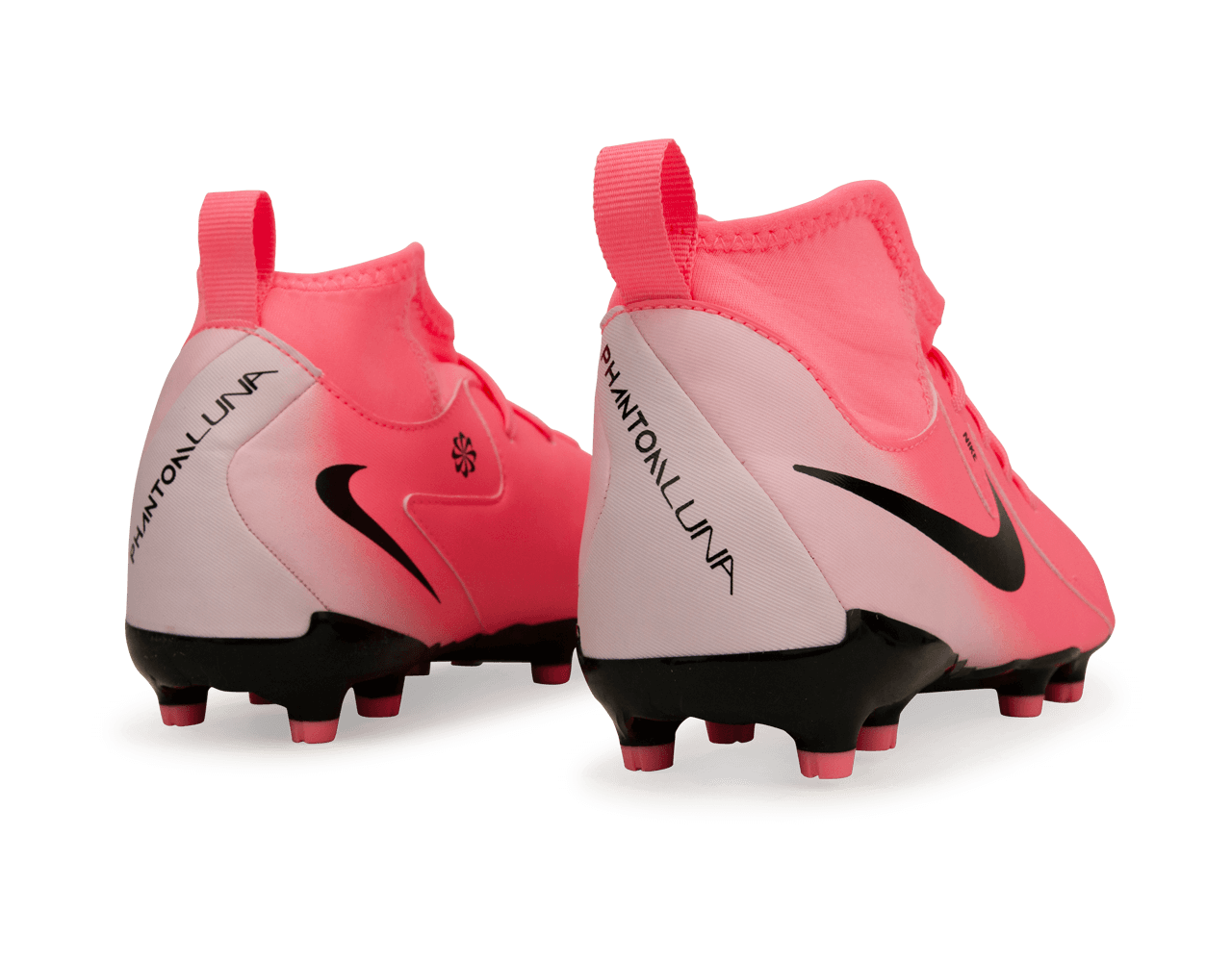 Nike Kids Phantom Luna II Academy FG/MG Sunset Pulse/Black