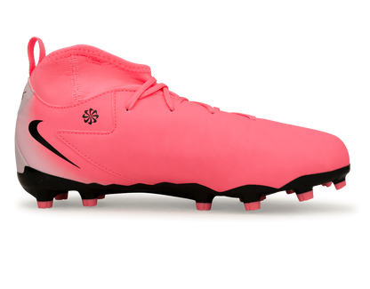 Nike Kids Phantom Luna II Academy FG/MG Sunset Pulse/Black