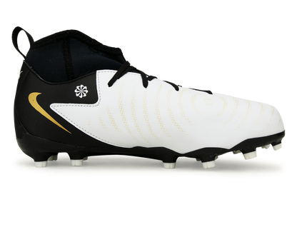 Nike Kids Phantom Luna II Academy FG White/Black/Gold