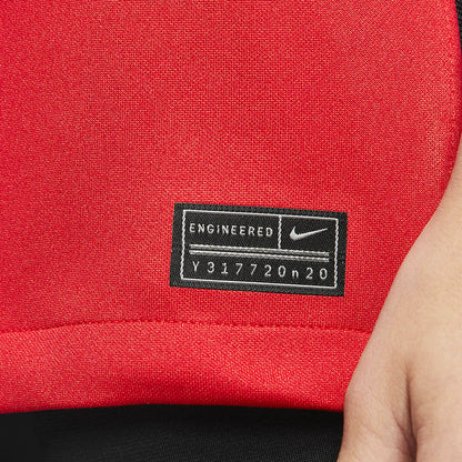 Nike Kids Portugal 20/21 Home Jersey Gym Red/MetallicGold