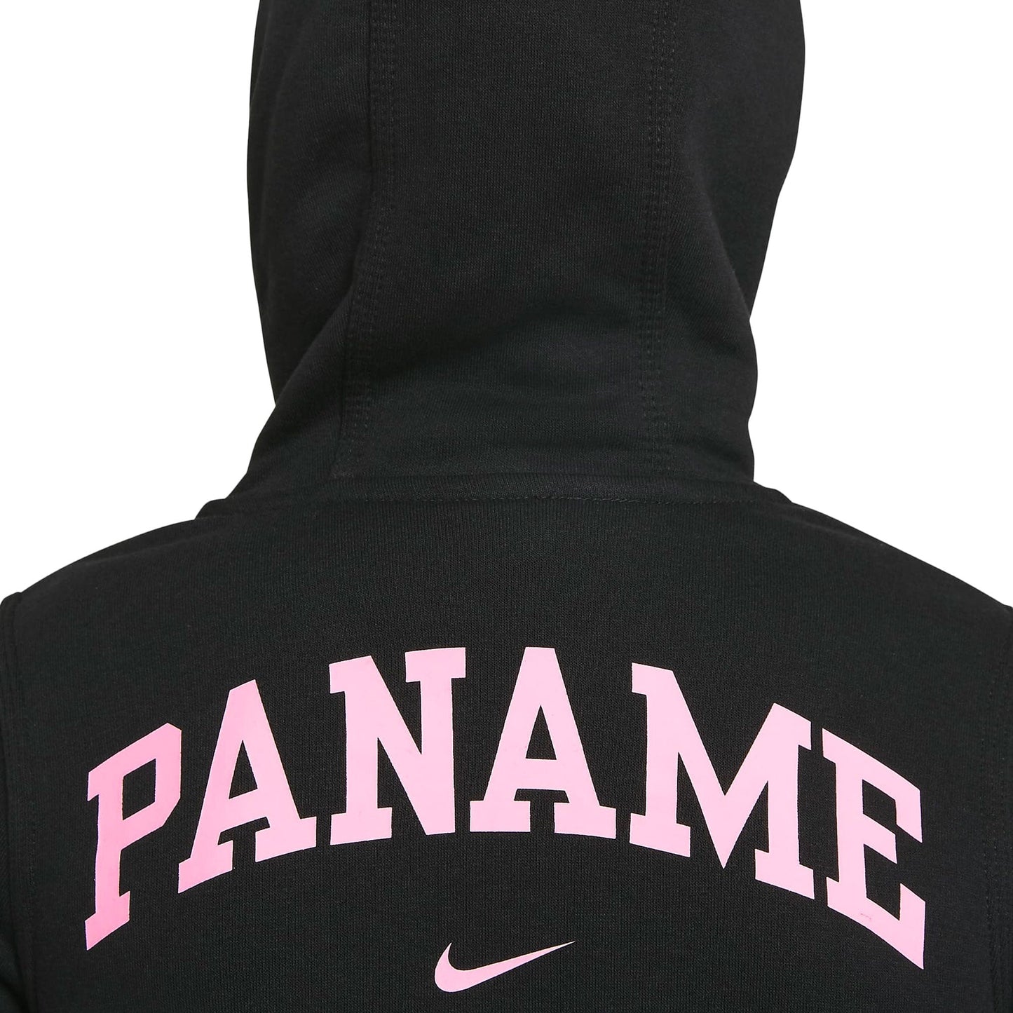 Nike Kids PSG Full Zip Fleece Hoodie Black/Arctic Punch