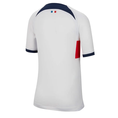 Nike Kids PSG 2023/24 Away Jersey White