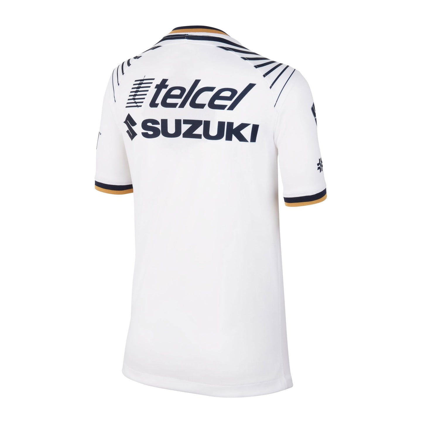 Nike Kids Pumas UNAM 2022/23 Home Jersey White/Gold