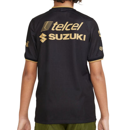 Nike Kids Pumas UNAM 2022/23 Third Jersey Black/Gold