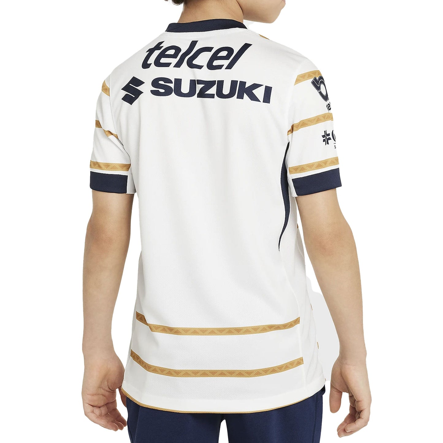 Nike Kids Pumas UNAM 2024/25 Home Jersey White/Gold/Navy