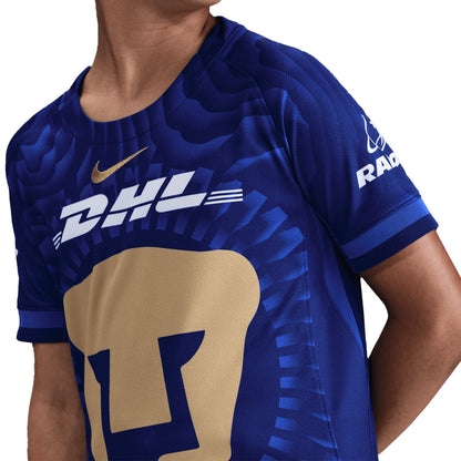 Nike Kids Pumas UNAM 2025/26 Away Jersey Royal/White/Gold