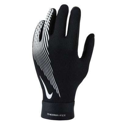 Nike Kids Therma-Fit Academy Field Player Gloves Black/White