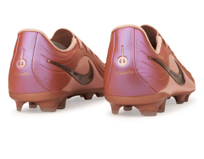 Nike Kids Tiempo Maestro Academy FG/MG LE Red Bronze/Rose Gold