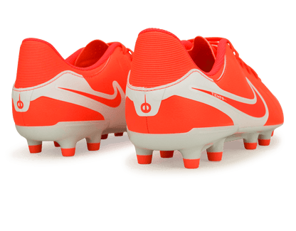 Nike Kids Tiempo Legend 10 Academy FG/MG Hot Lava/White