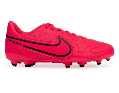 Nike Kids Tiempo Legend 9 Club FG/MG Pink/Black