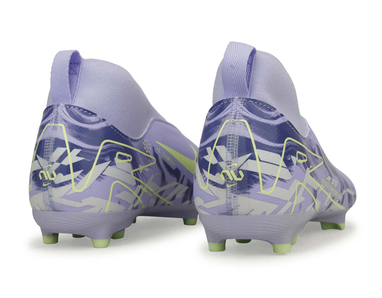 Nike Kids United Mercurial Superfly 10 Academy FG/MG Purple Agate/Barely Volt