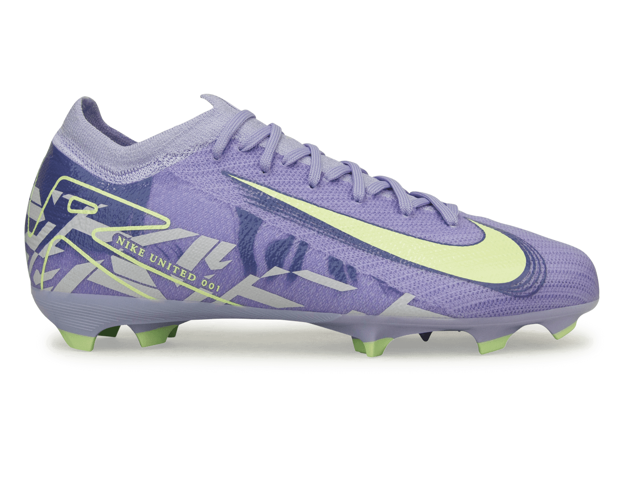 Nike Kids United Mercurial Vapor 16 Pro FG Purple Agate/Barely Volt