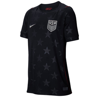 Nike Kids USA World Cup 2026 Away Jersey Dark Obsidian