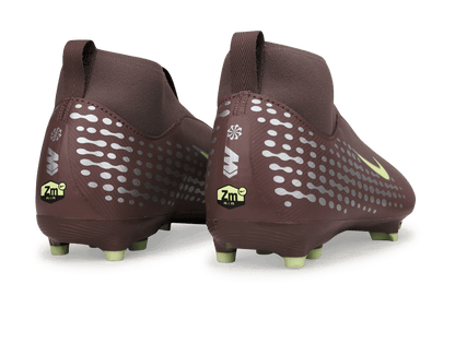 Nike Kid's Zoom Mercurial Superfly 10 Academy 'Kylian Mbappe' FG/MG Plum Eclipse/Metallic Silver