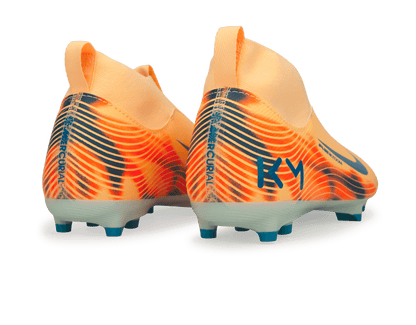 Nike Kids Zoom Mercurial Superfly 10 Academy 'Kylian Mbappe' FG Melon Tint/Igloo