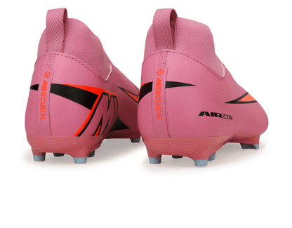 Nike Kids Zoom Mercurial Superfly 10 Academy FG/MG Magic Flamingo/Black
