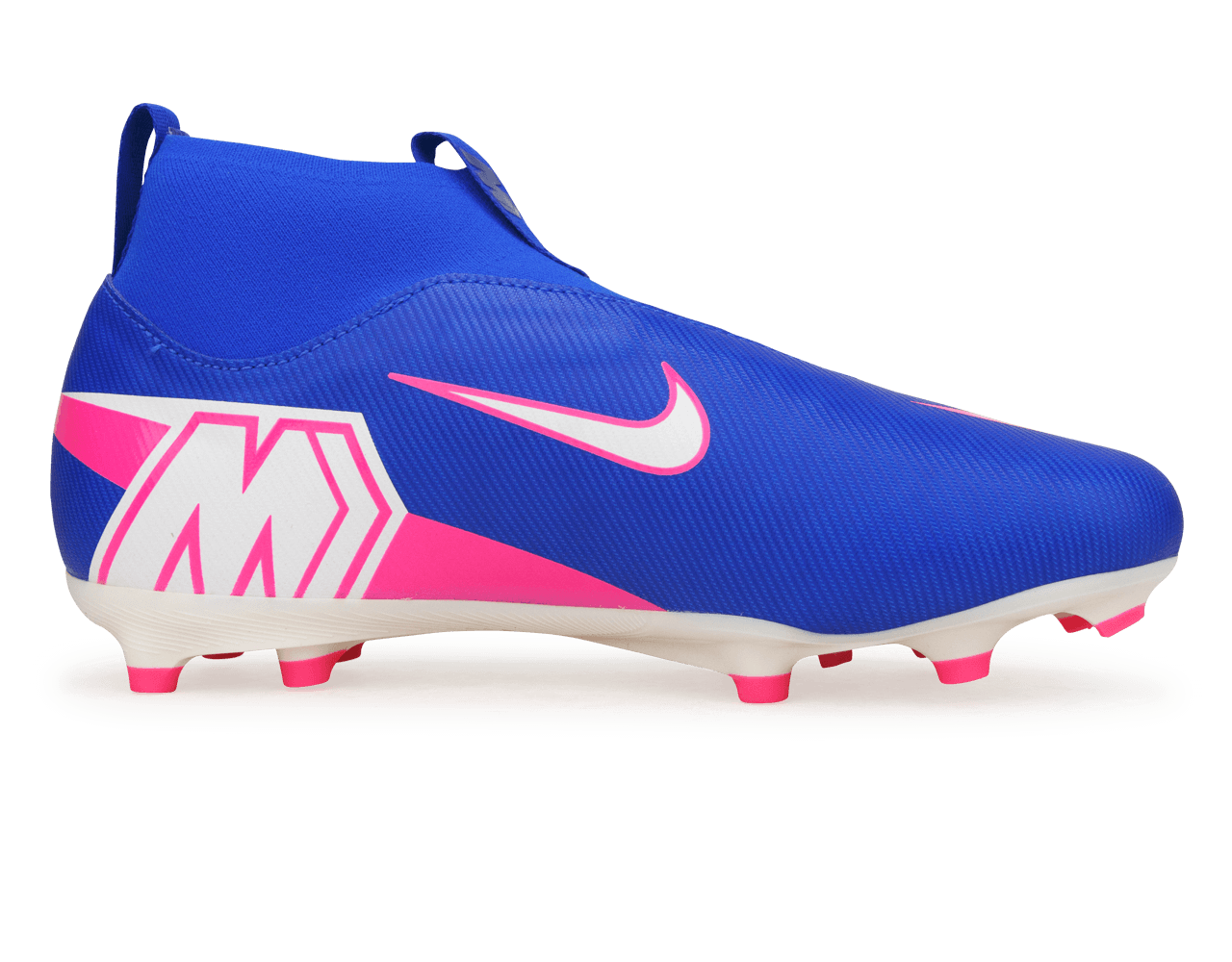 Nike Kids Zoom Mercurial Superfly 10 Academy FG/MG Racer Blue/White