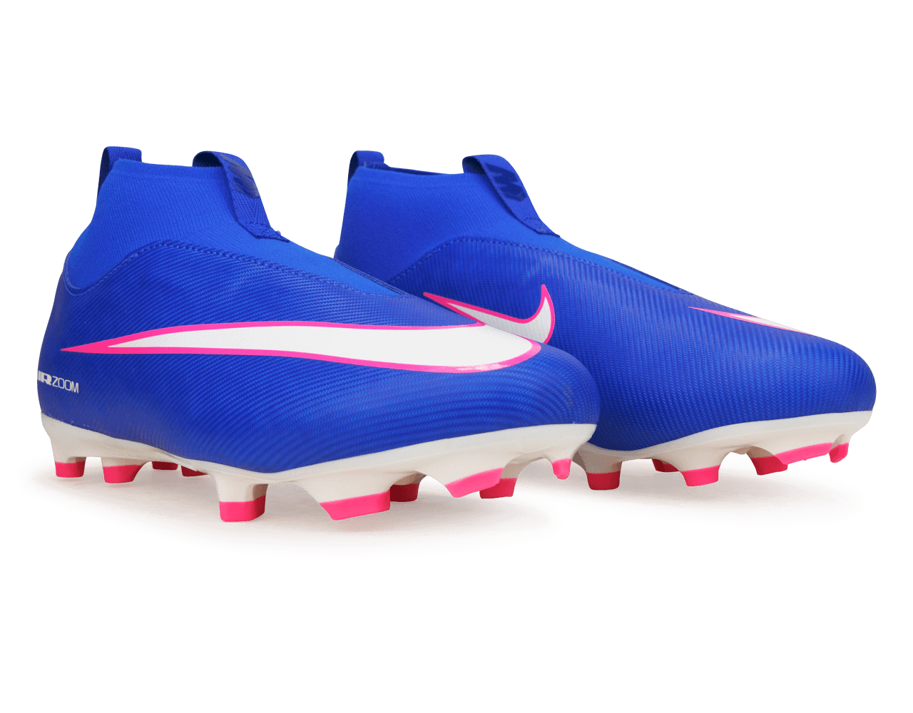 Nike Kids Zoom Mercurial Superfly 10 Academy FG/MG Racer Blue/White