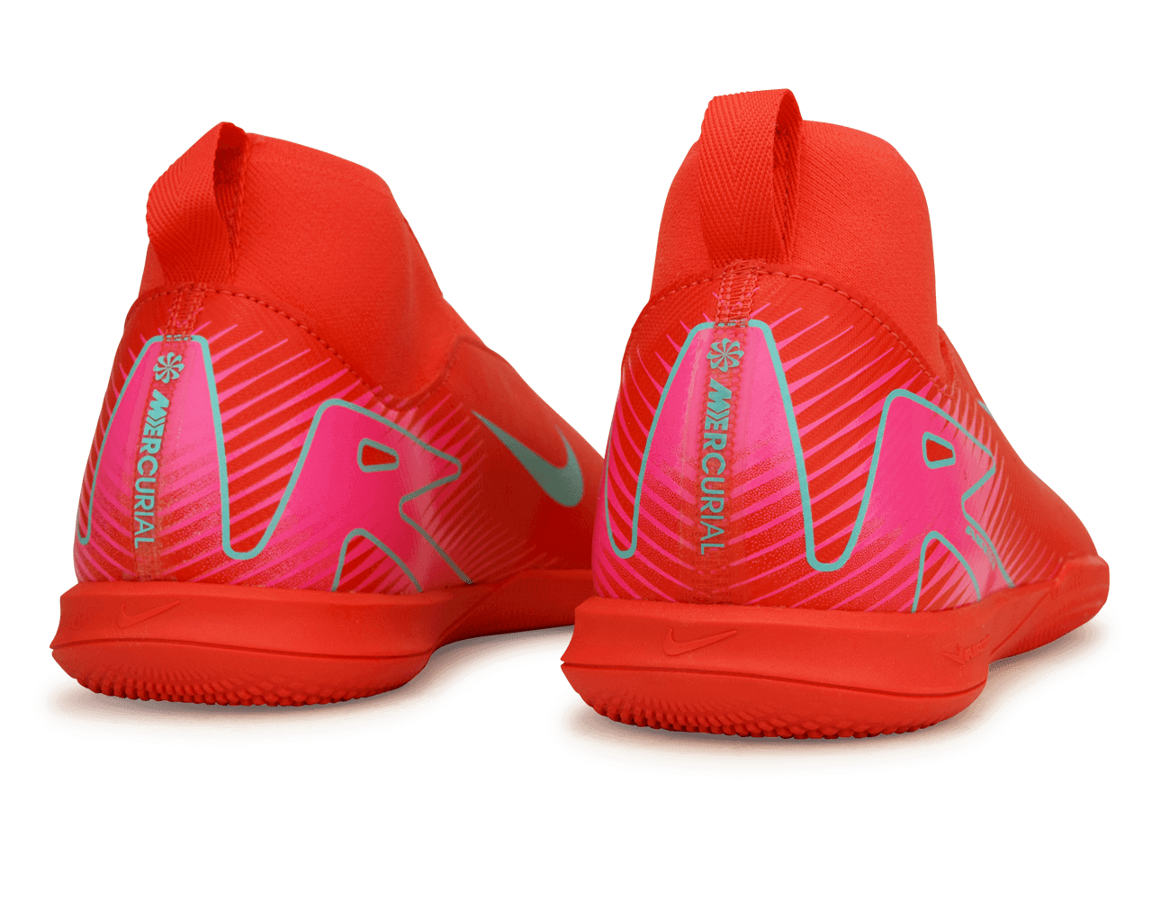 Nike Kids Zoom Mercurial Superfly 10 Academy IC Ember Glow/Aurora Green