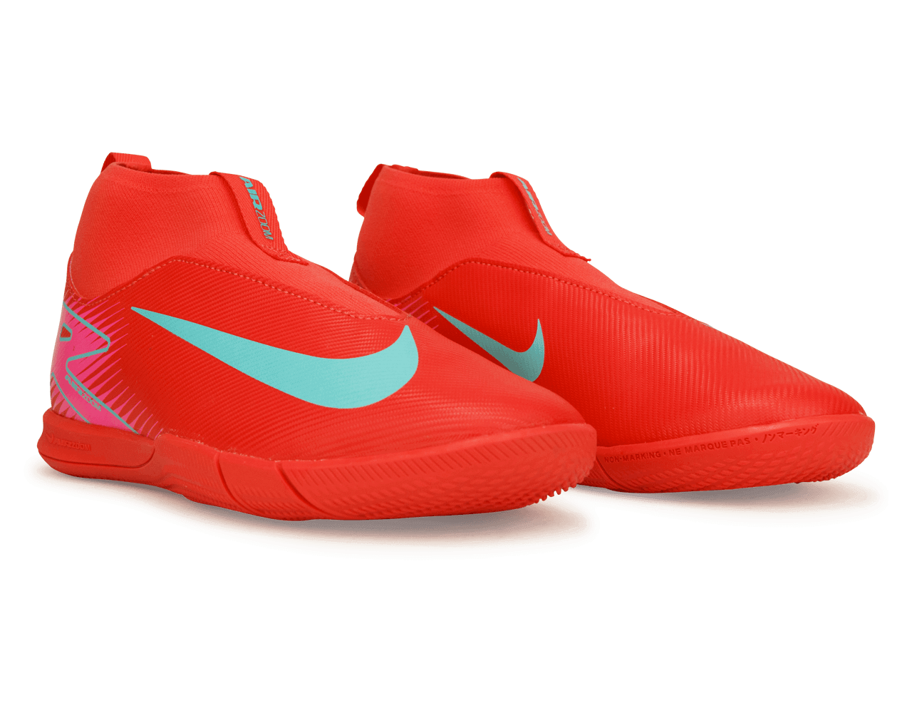 Nike Kids Zoom Mercurial Superfly 10 Academy IC Ember Glow/Aurora Green