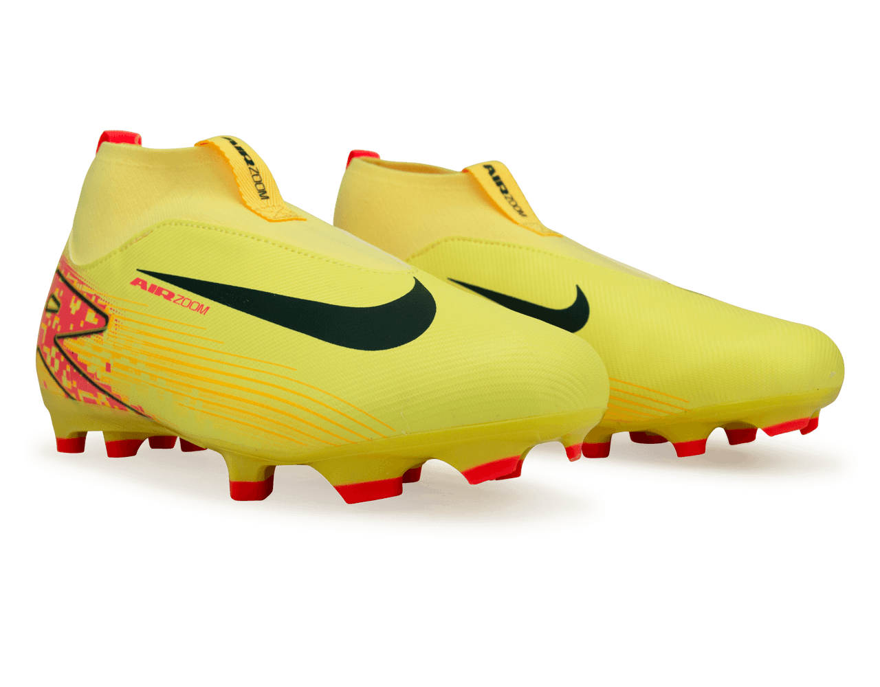 Nike Kids Zoom Mercurial Superfly 10 Academy KM FG/MG Laser Orange/Armory Navy