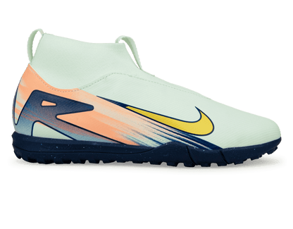 Nike Kids Zoom Mercurial Superfly 10 Academy MDS 009 TF Barely Green/Metallic Gold