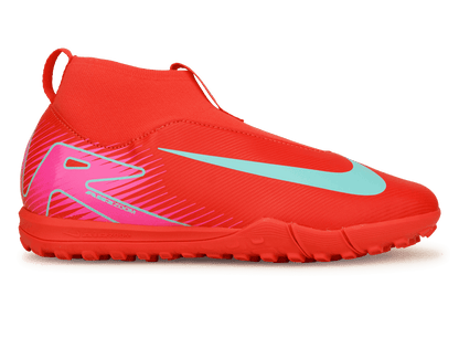 Nike Kids Zoom Mercurial Superfly 10 Academy TF Ember Glow/Aurora Green