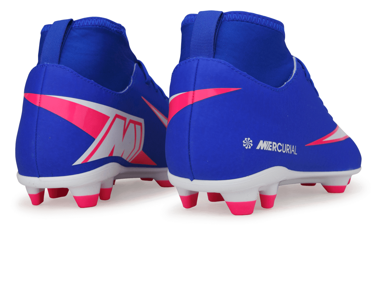 Nike Kids Zoom Mercurial Superfly 10 Club FG/MG Racer Blue/White