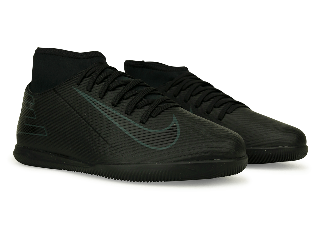 Nike Kids Zoom Mercurial Superfly 10 Club IC Black/Deep Jungle