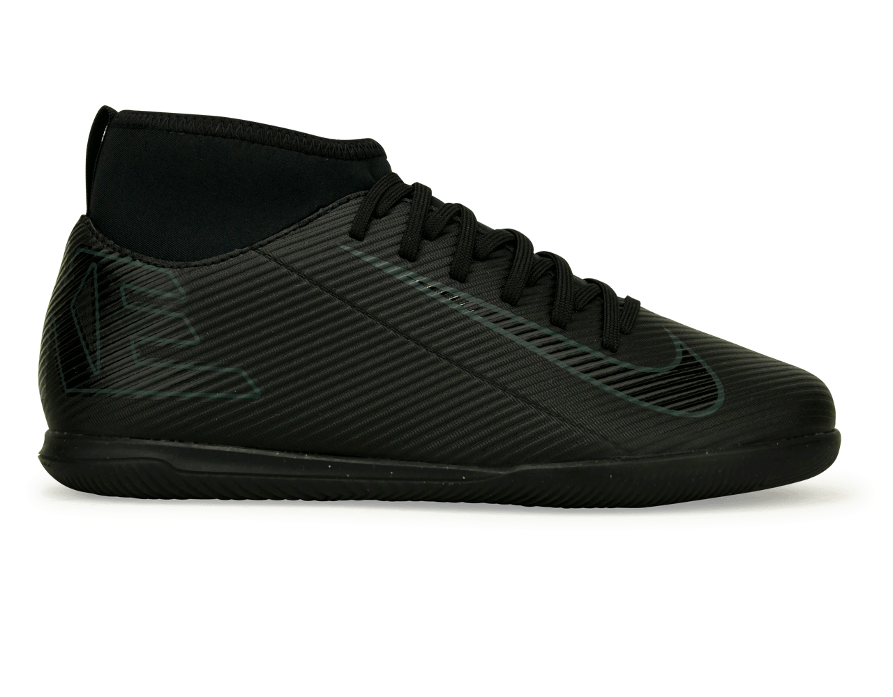 Nike Kids Zoom Mercurial Superfly 10 Club IC Black/Deep Jungle