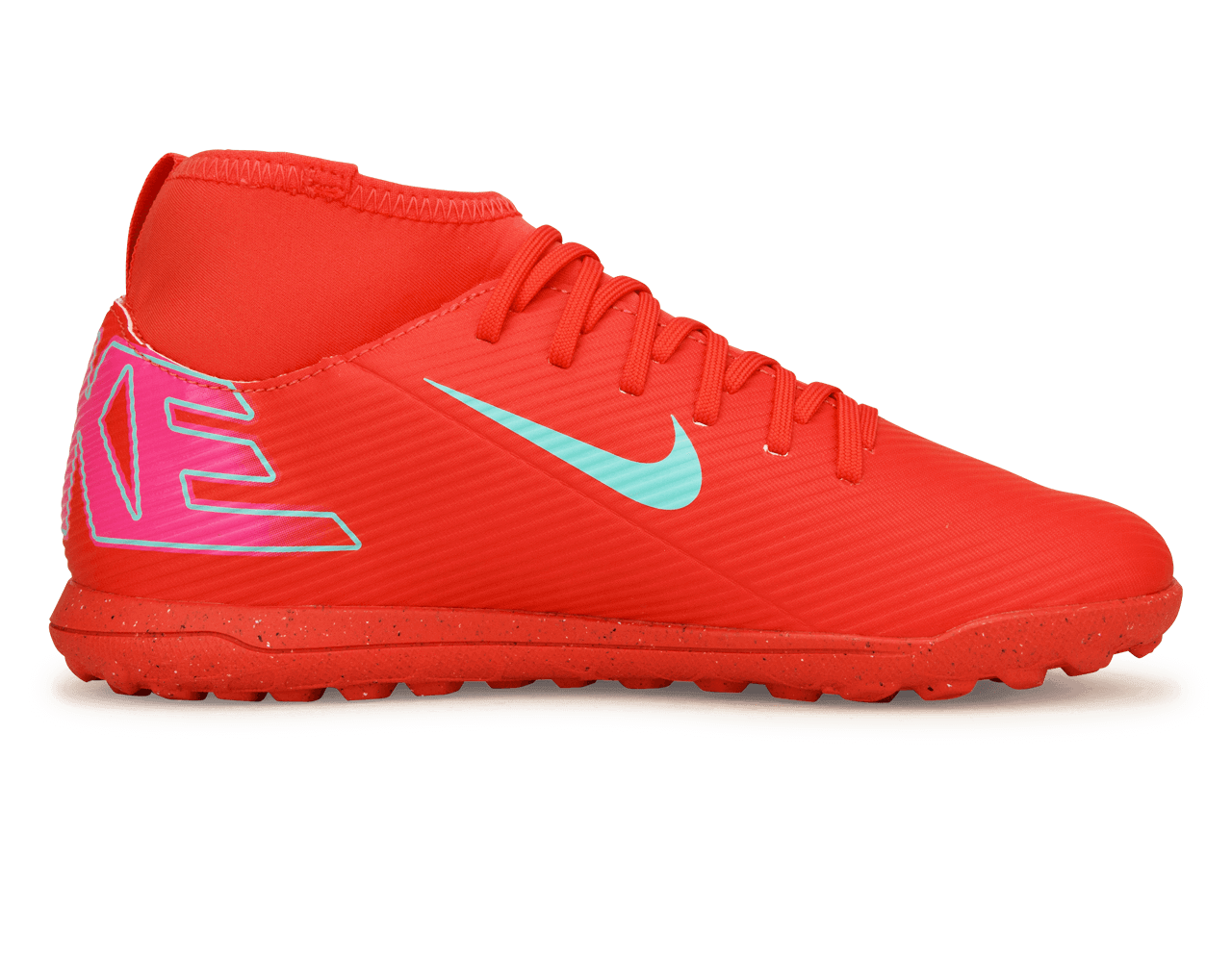 Nike Kids Zoom Mercurial Superfly 10 Club TF Ember Glow/Aurora Green