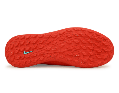 Nike Kids Zoom Mercurial Superfly 10 Club TF Ember Glow/Aurora Green