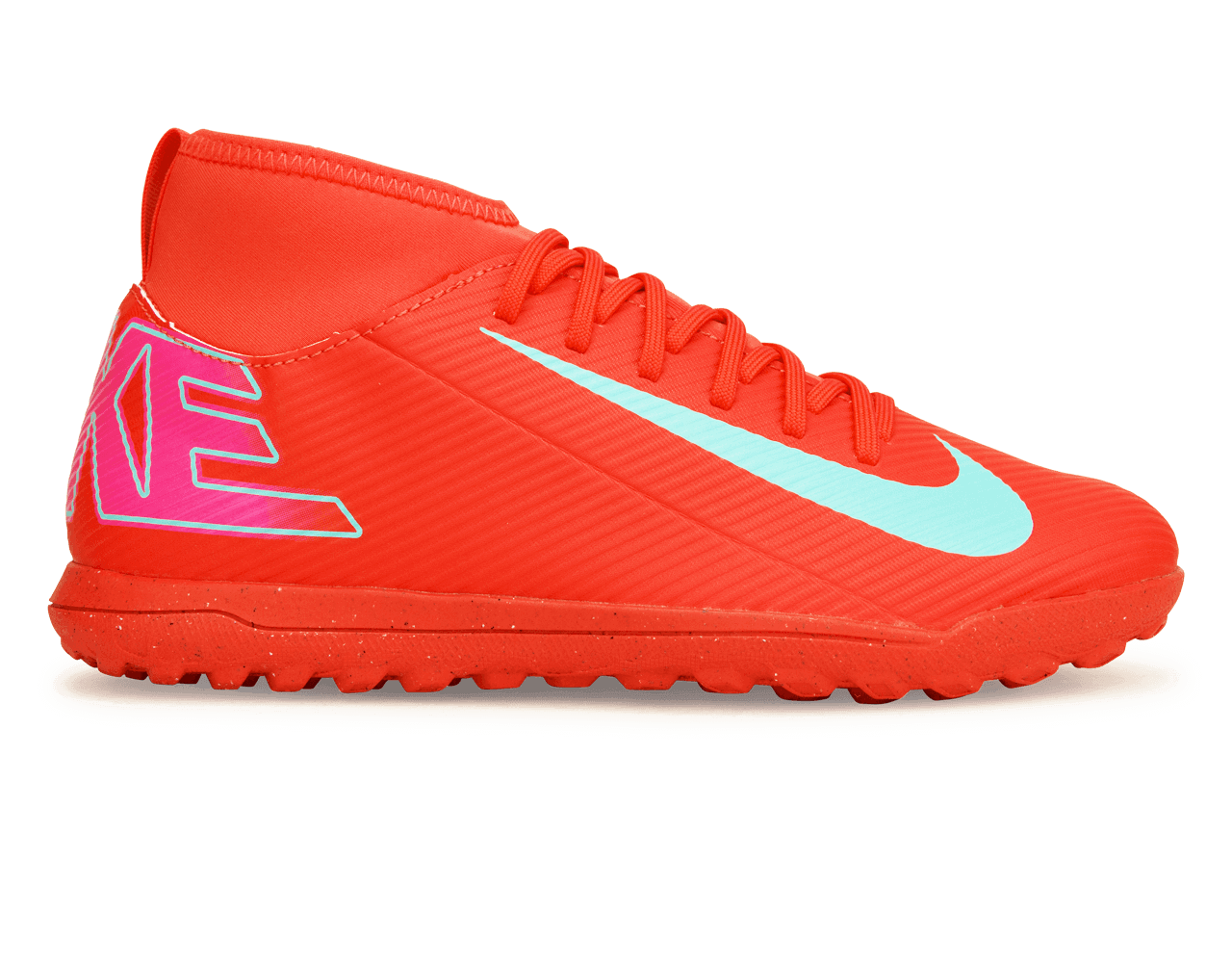 Nike Kids Zoom Mercurial Superfly 10 Club TF Ember Glow/Aurora Green