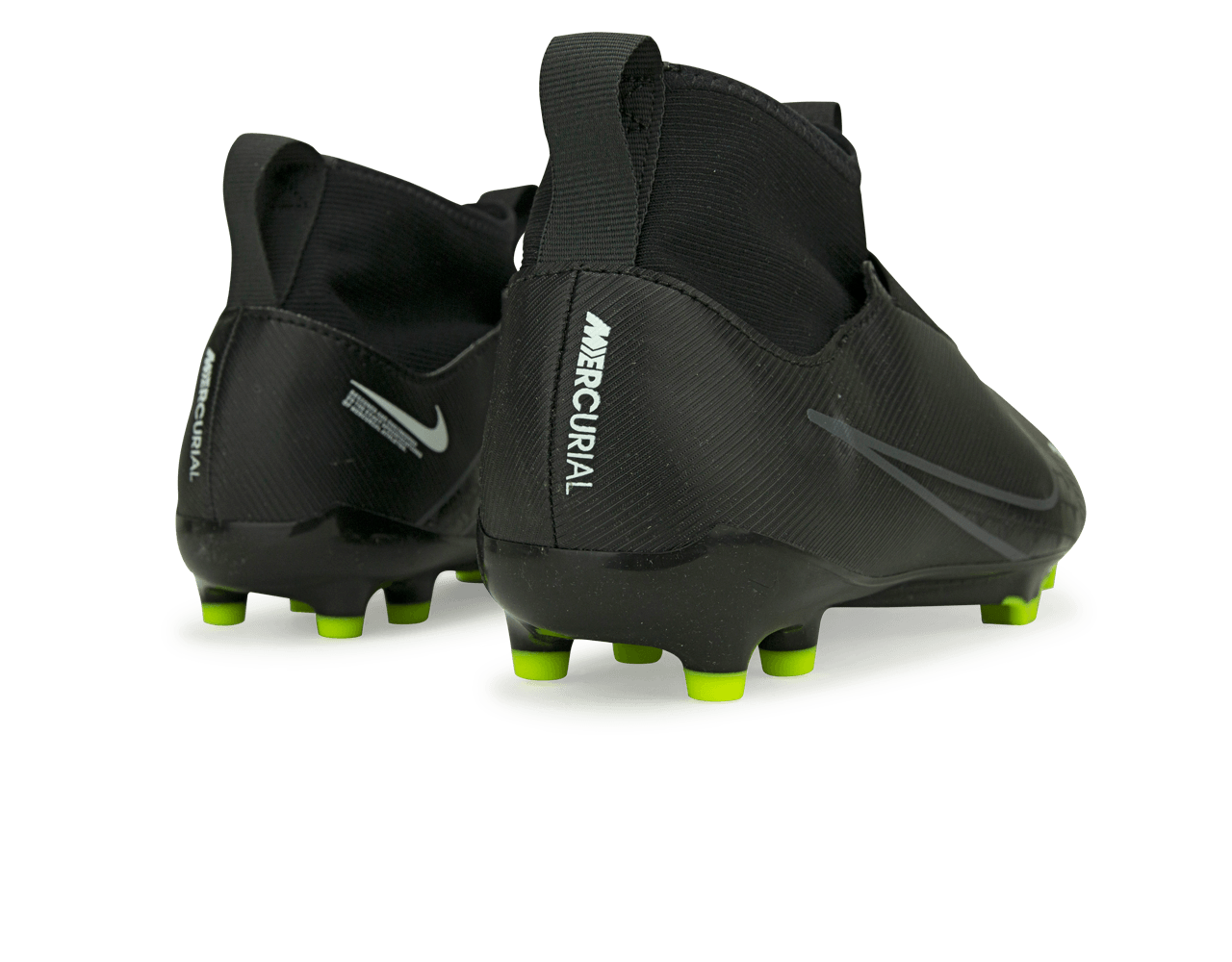 Nike Kids Zoom Mercurial Superfly 9 Academy FG/MG Black/Smoke Grey