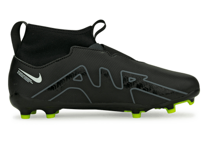 Nike Kids Zoom Mercurial Superfly 9 Academy FG/MG Black/Smoke Grey