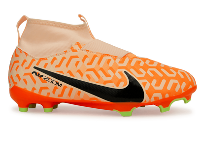 Nike Kids Zoom Mercurial Superfly 9 Academy FG/MG Guava Ice/Black