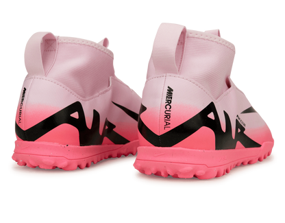 Nike Kids Zoom Mercurial Superfly 9 Academy TF Pink Foam/Black