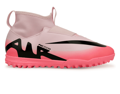 Nike Kids Zoom Mercurial Superfly 9 Academy TF Pink Foam/Black