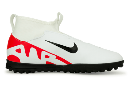 Nike Kids Zoom Mercurial Superfly 9 Academy TF White/Red