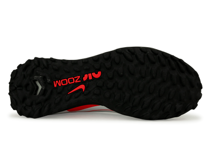 Nike Kids Zoom Mercurial Superfly 9 Academy TF White/Red