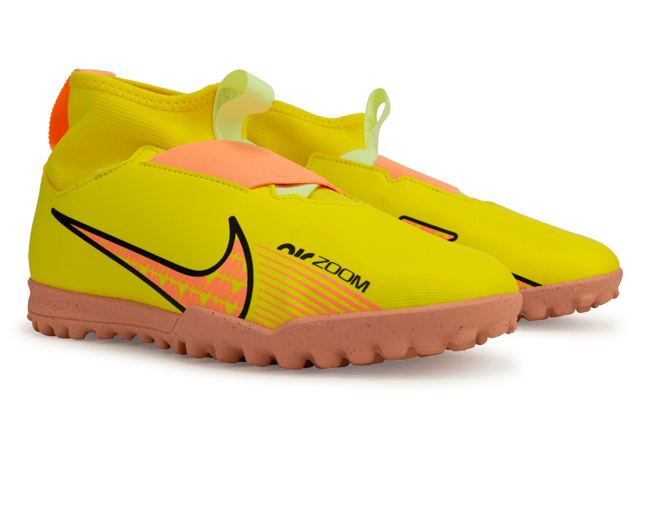 Nike Kids Zoom Mercurial Superfly 9 Academy TF Yellow Strike/Volt Ice