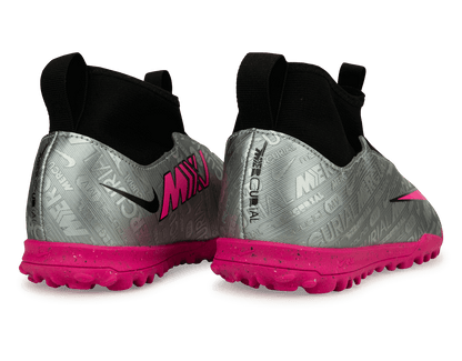 Nike Kids Zoom Mercurial Superfly 9 Academy XXV TF Silver/Black